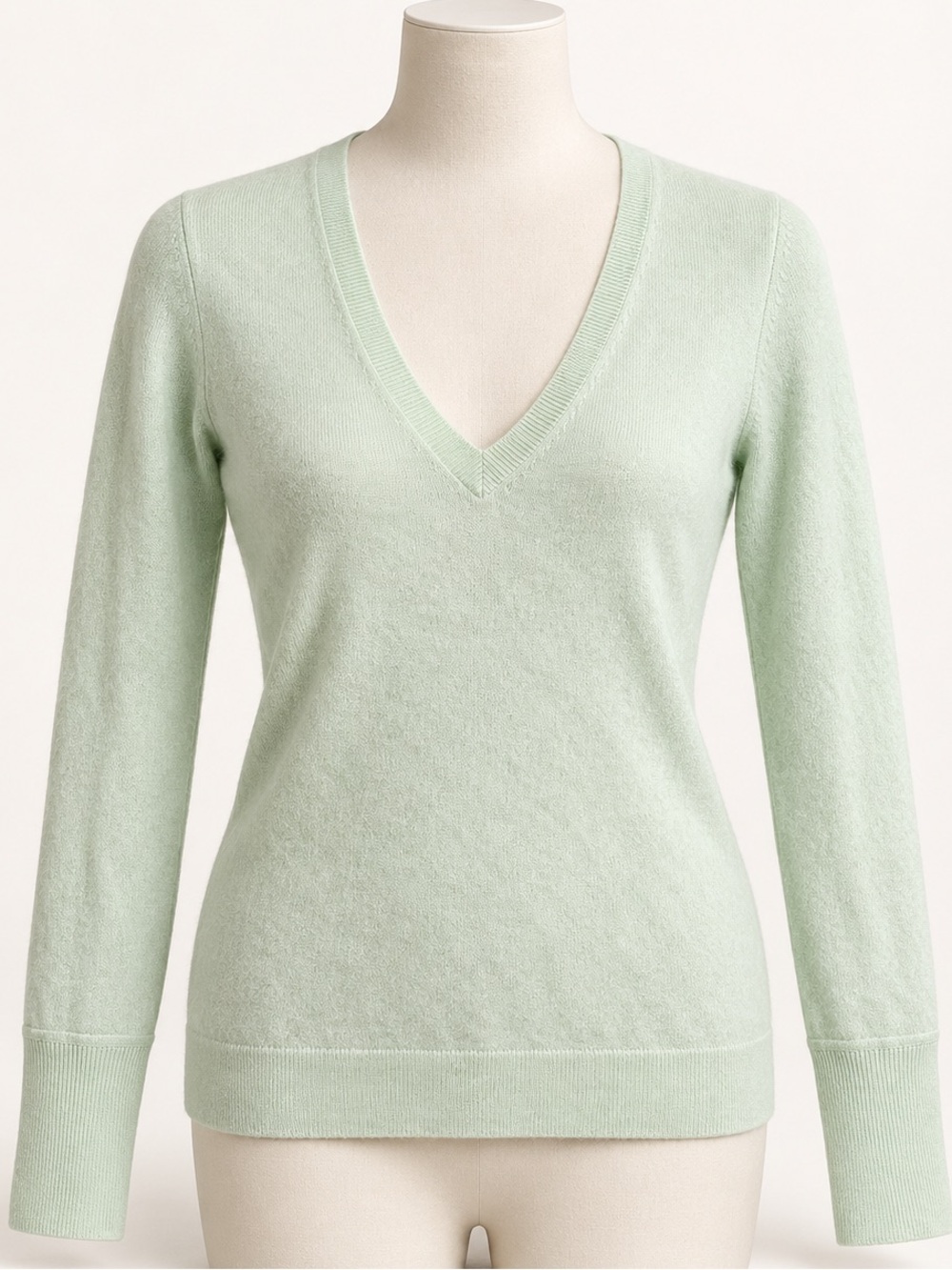 BANANA REPUBLIC X FILPUCCI 2015 Italian Merino Wool-Blend Sweater in New Aloe